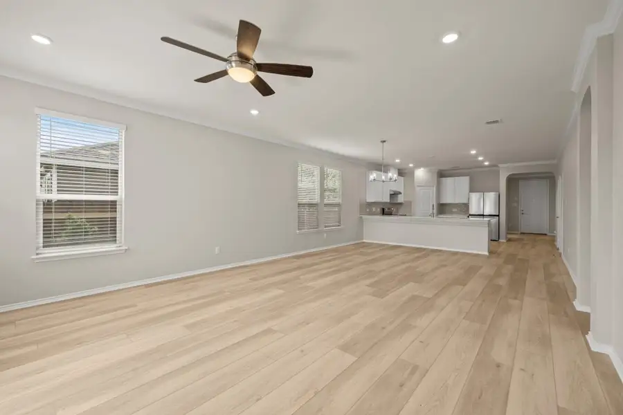 Spacious, unfurnished interior of a new home in Hidden Trails, Belton (Image 13). Spacious, unfurnished interior of a new home in Hidden Trails, Belton (Image 13).