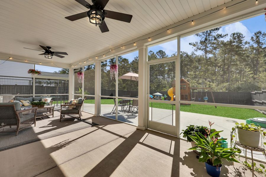 Furnished interior view inside a new home in , Summerville (Image 34). Furnished interior view inside a new home in , Summerville (Image 34).
