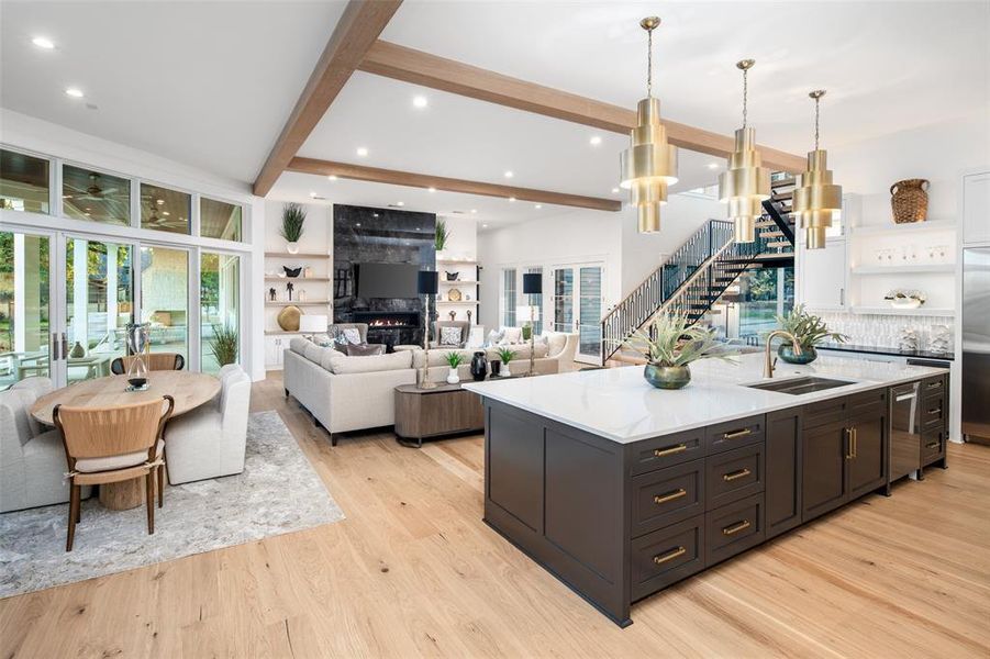 Furnished interior view inside a new home in , Mabank (Image 27).