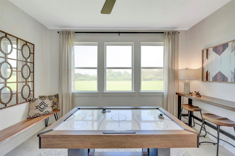 Versatile activity room (*Photo not of actual home and used for illustration purposes only.)