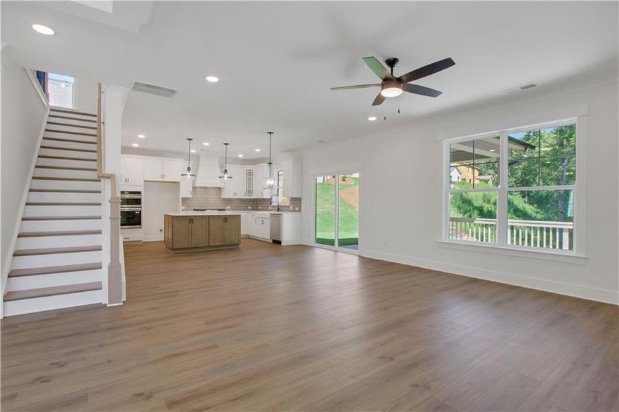 Spacious, unfurnished interior of a new home in Marble Tree, Ball Ground (Image 29).