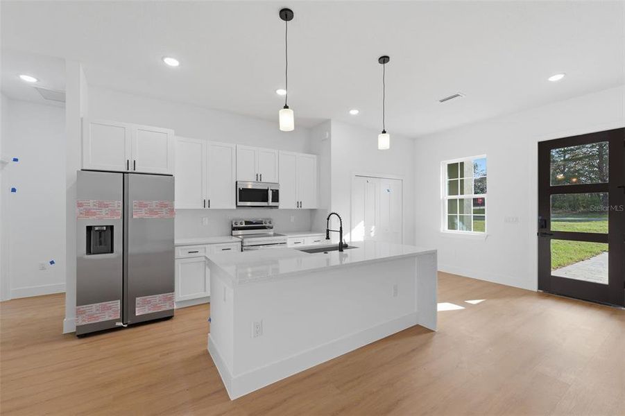 Furnished interior view inside a new home in , Ocala (Image 8).