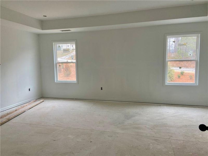 In-progress construction of a new home in Arbors at Richland Creek, Buford, GA (Image 18).