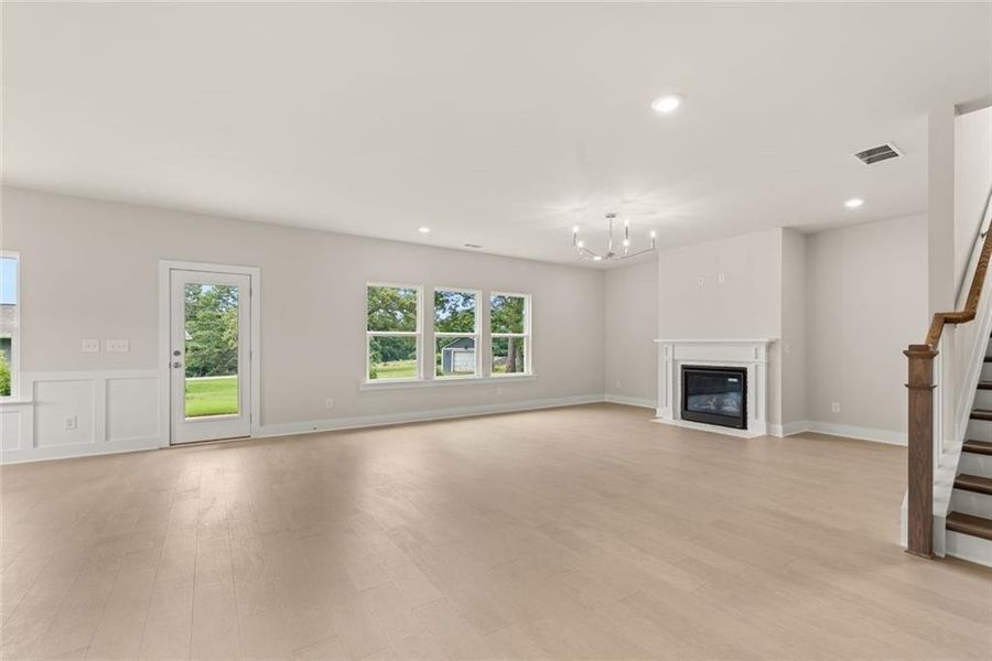 Spacious, unfurnished interior of a new home in , Cumming (Image 36).