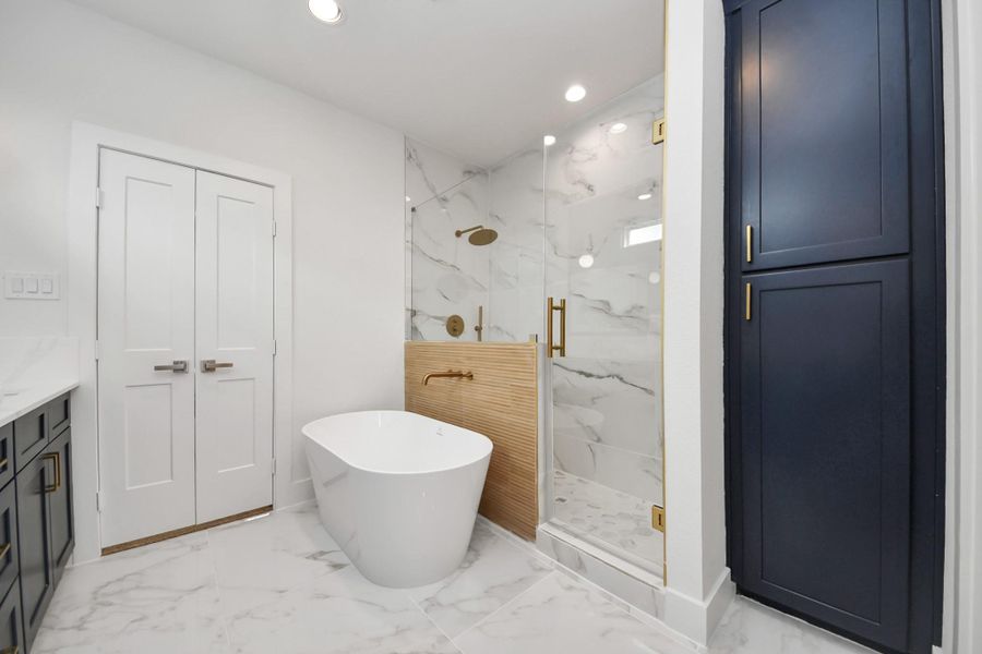 Furnished interior view inside a new home in , Houston (Image 9).