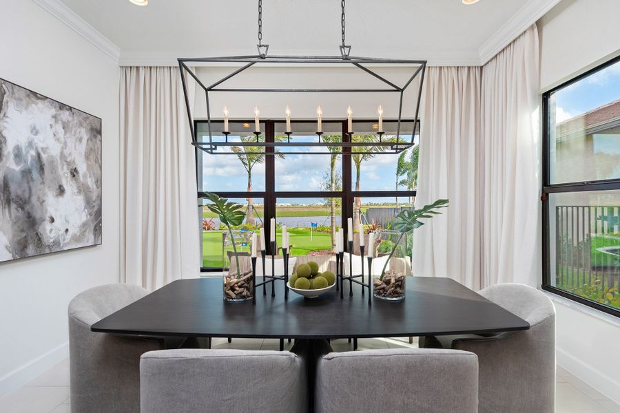 Representative furnished interior of a home built from the Madison by GL Homes in Valencia Parc at Riverland, Port St. Lucie (Image 13).