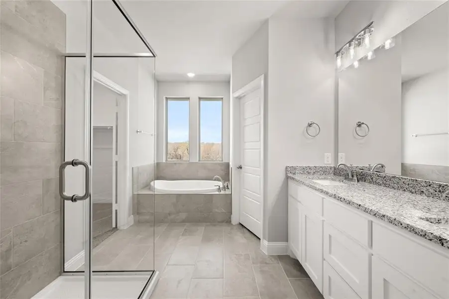 Furnished interior view inside a new home in The Ranches at Valley View, Springtown (Image 11). Furnished interior view inside a new home in The Ranches at Valley View, Springtown (Image 11).