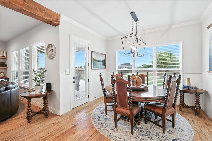 Furnished interior view inside a new home in , Justin (Image 10). Furnished interior view inside a new home in , Justin (Image 10).