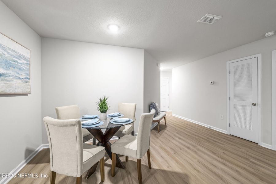 Furnished interior view inside a new home in , Jacksonville (Image 8).