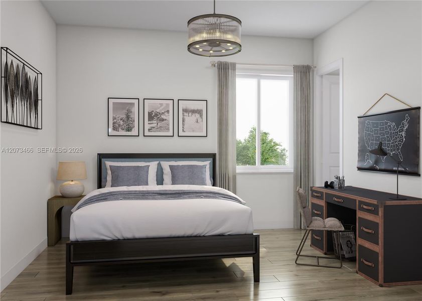 Furnished interior view inside a new home in Parkland Royale, Parkland (Image 22).