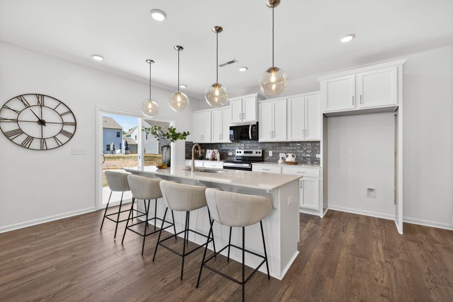 Furnished interior view inside a new home in Nathans Ridge, Lillington (Image 4).