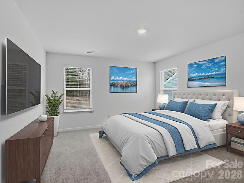 Furnished interior view inside a new home in , Davidson (Image 27).