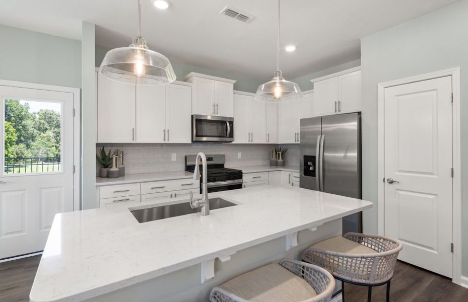 Furnished interior view inside a new home in McConnell Ridge, McLeansville (Image 11).