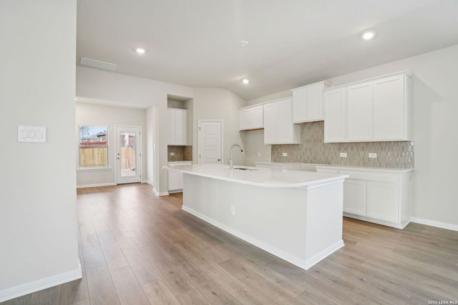 Furnished interior view inside a new home in Royal Crest, San Antonio (Image 6).