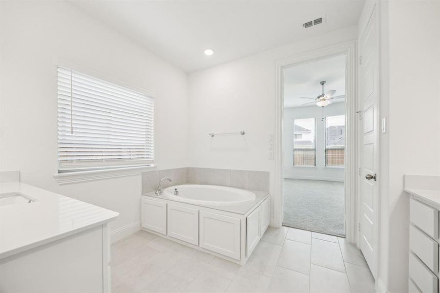 Furnished interior view inside a new home in , Prosper (Image 11). Furnished interior view inside a new home in , Prosper (Image 11).