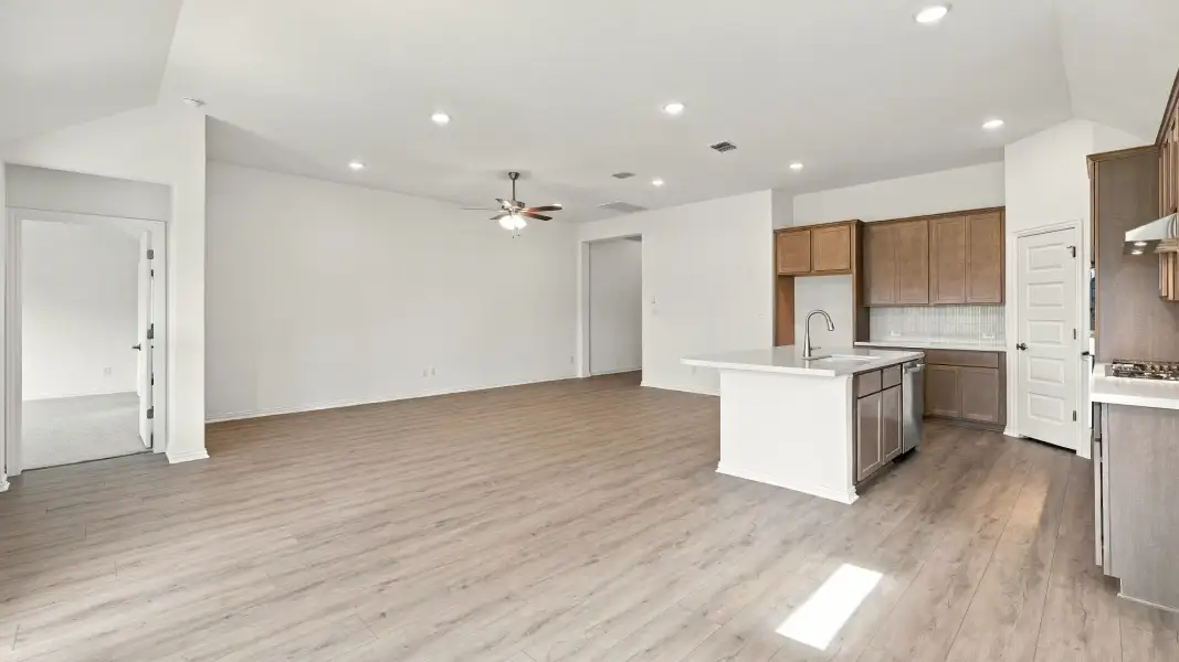 Furnished interior view inside a new home in Carillon, Manor (Image 29).