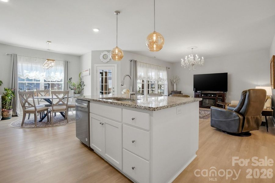 Furnished interior view inside a new home in , Locust (Image 7).