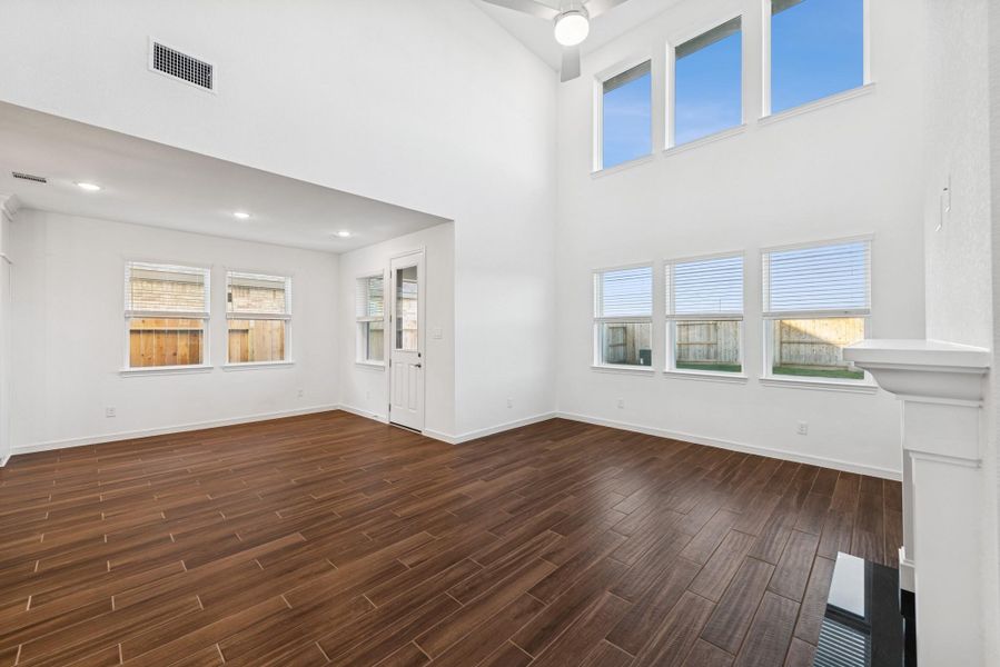 Bright and airy great room