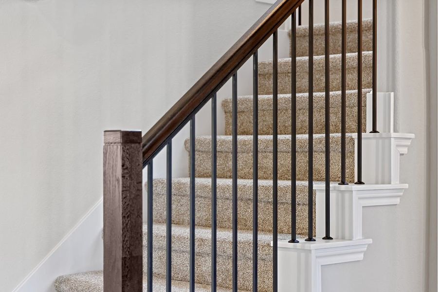 Wrought-iron stair rail Wrought-iron stair rail