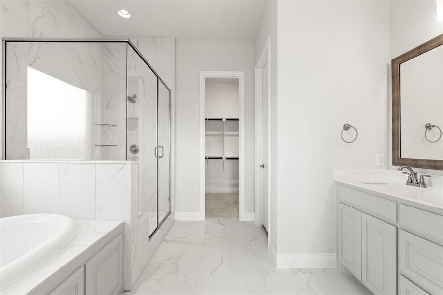 Furnished interior view inside a new home in River Ranch, Van Alstyne (Image 8). Furnished interior view inside a new home in River Ranch, Van Alstyne (Image 8).