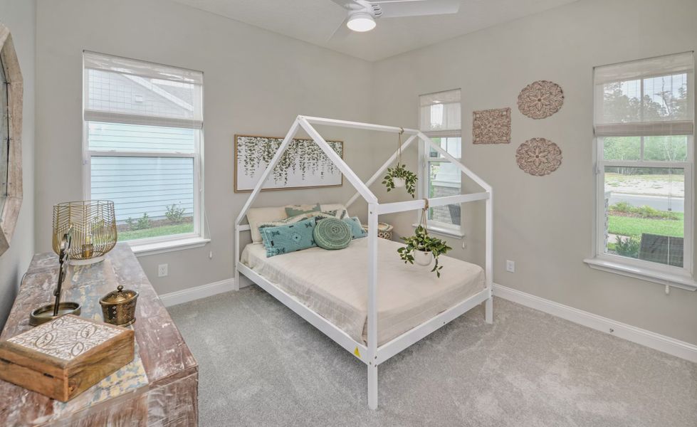 Furnished interior view inside a new home in Middlebourne, St. Johns (Image 22). Furnished interior view inside a new home in Middlebourne, St. Johns (Image 22).
