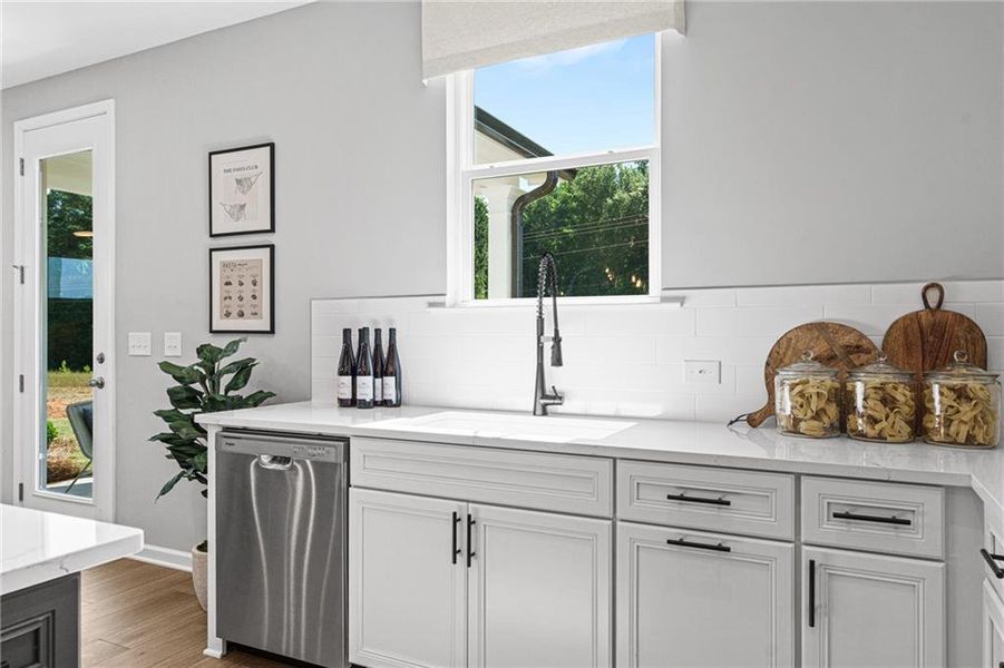 Furnished interior view inside a new home in Fern Hollow, Buford (Image 44).