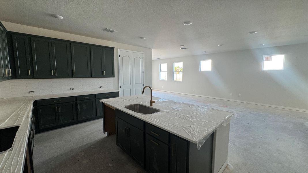 Furnished interior view inside a new home in Cannon Ranch 40s, Dripping Springs (Image 7).