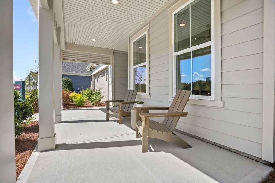 Representative exterior details of a home built from the Prestige by Del Webb in Del Webb Carolina Ridge, Midland (Image 35).