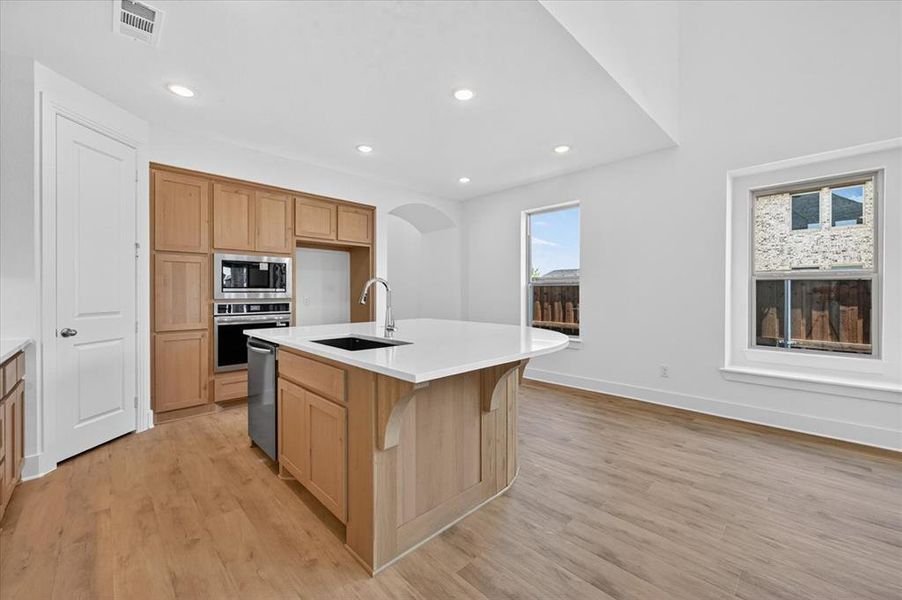 Furnished interior view inside a new home in Wellington, Haslet (Image 8).