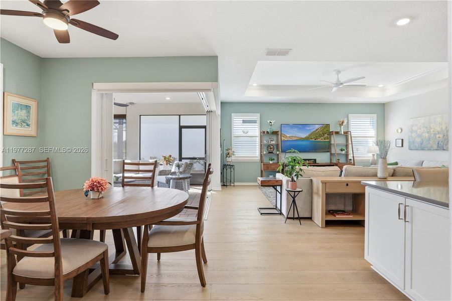 Furnished interior view inside a new home in Del Webb Minneola, Minneola (Image 9).
