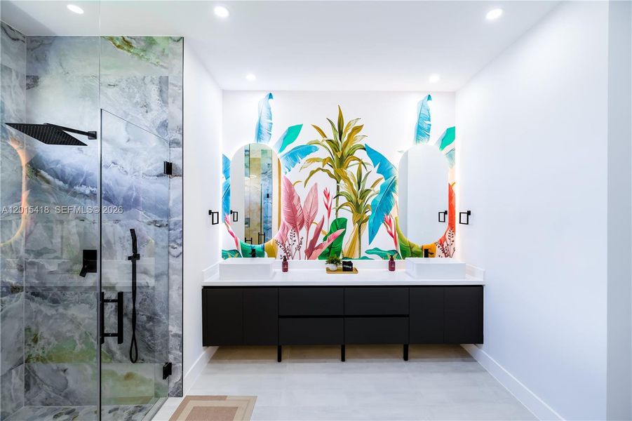 Furnished interior view inside a new home in , Cape Coral (Image 38).