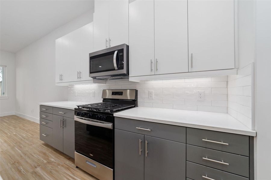 Plenty of Counter Space and Cabinetry