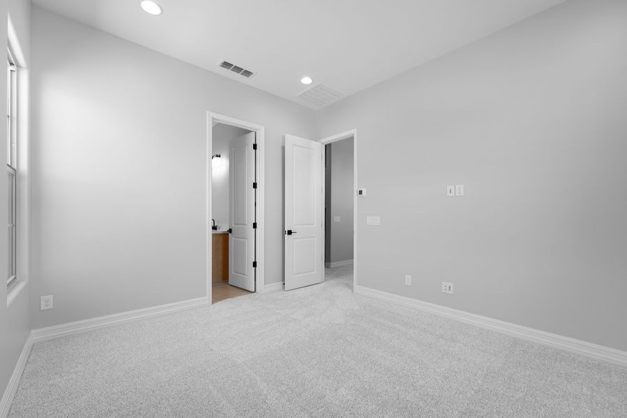 Spacious, unfurnished interior of a new home in Ellsworth Ranch Capstone Collection, Queen Creek (Image 46). Spacious, unfurnished interior of a new home in Ellsworth Ranch Capstone Collection, Queen Creek (Image 46).