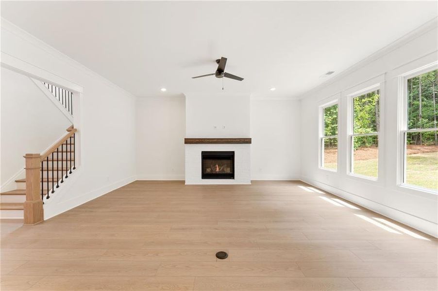 Spacious, unfurnished interior of a new home in Lanesborough, Marietta (Image 35).
