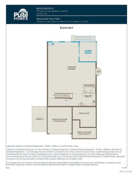 Basement Floorplan Basement Floorplan