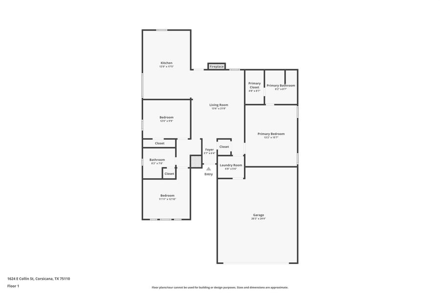 View of floor plan / room layout View of floor plan / room layout