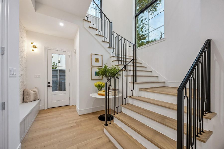 Another view of the Stunning Staircase.