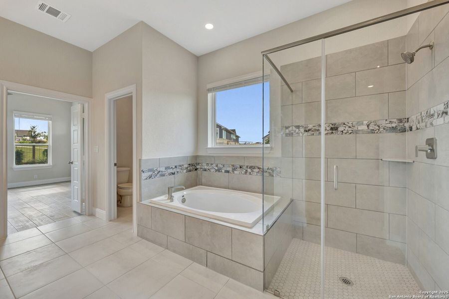 Furnished interior view inside a new home in The Crossvine 55’, Schertz (Image 16).