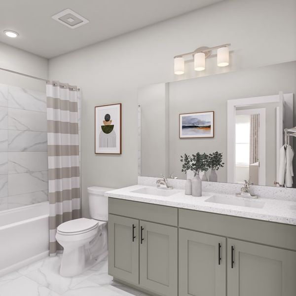 Representative furnished interior of a home built from the Tribeca by Tri Pointe Homes in Union Collection at Park Central, Georgetown (Image 19). Representative furnished interior of a home built from the Tribeca by Tri Pointe Homes in Union Collection at Park Central, Georgetown (Image 19).