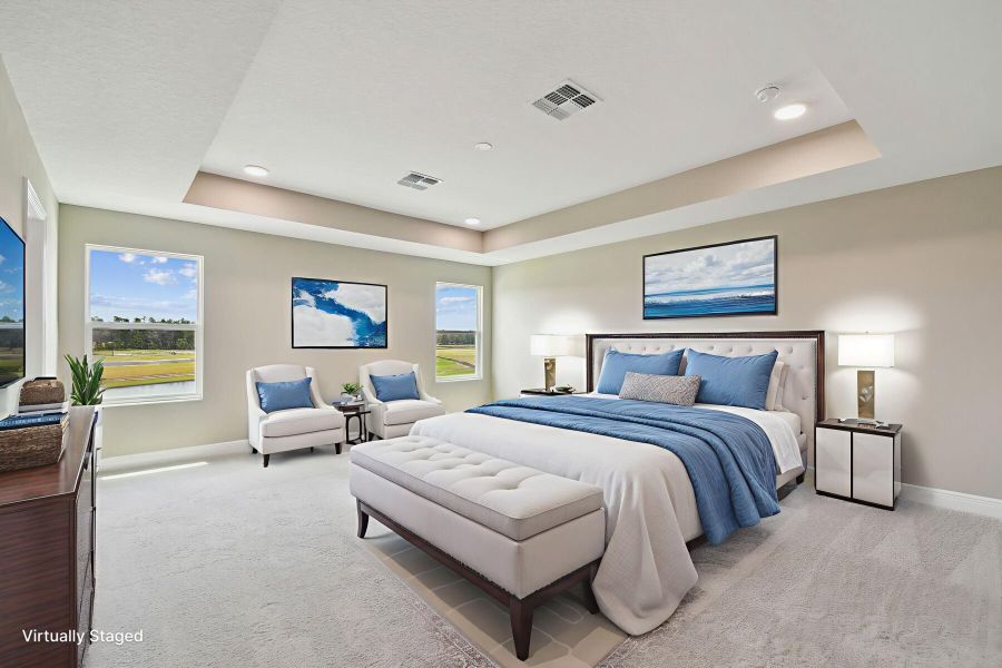 Owner's Suite - Virtually Staged