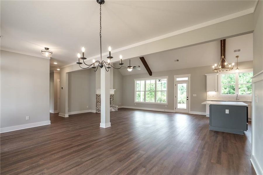 Spacious, unfurnished interior of a new home in , Social Circle (Image 18). Spacious, unfurnished interior of a new home in , Social Circle (Image 18).