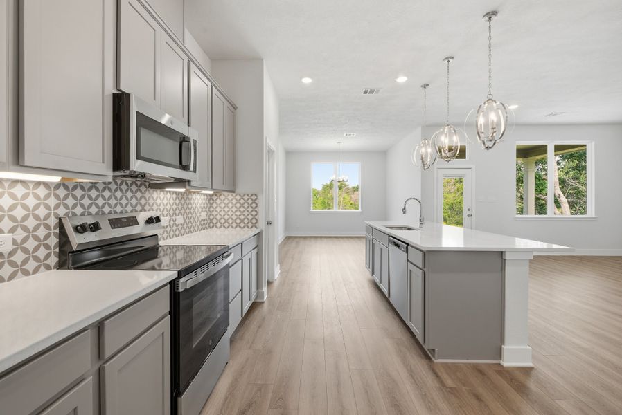 Furnished interior view inside a new home in Muir Wood, Anderson (Image 3).