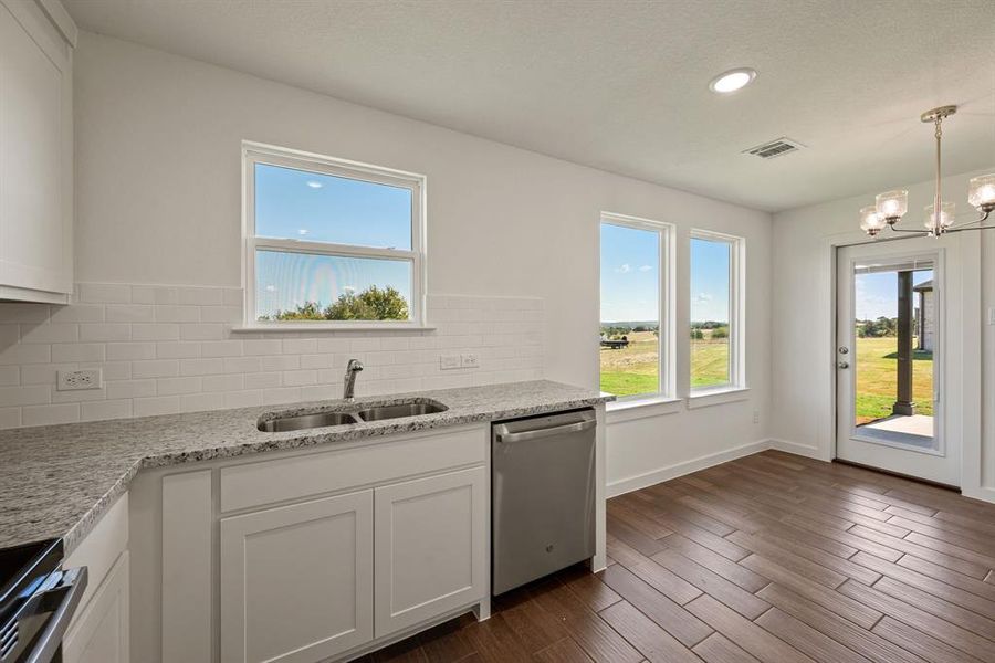 Furnished interior view inside a new home in Gatlin Ranch, Springtown (Image 8). Furnished interior view inside a new home in Gatlin Ranch, Springtown (Image 8).