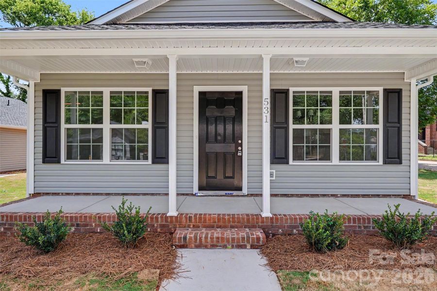 Exterior details and patio area of a home in , Rock Hill (Image 3). Exterior details and patio area of a home in , Rock Hill (Image 3).