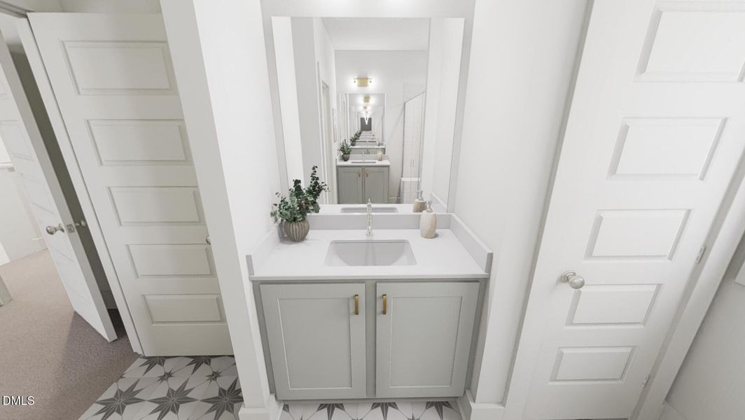 Main Bath Vanity #1 - Sonny & Cher