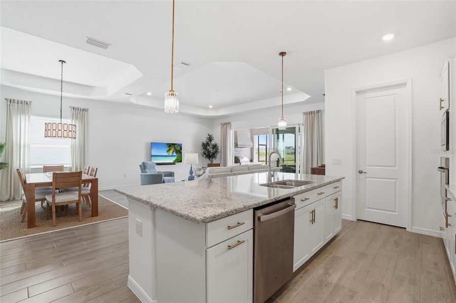 Furnished interior view inside a new home in , Punta Gorda (Image 6).