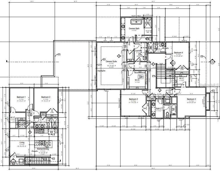 2D floor plan layout of this home in Celebration - Island Village, Celebration, FL (Image 5).