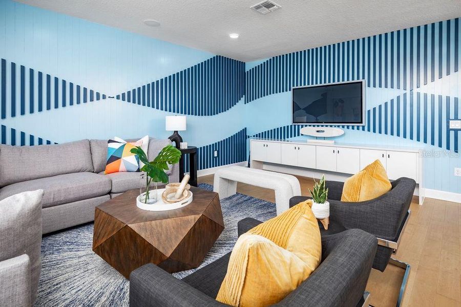 Furnished interior view inside a new home in Ravencliffe, Oviedo (Image 27).