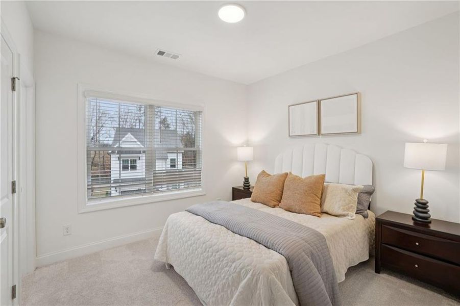 Furnished interior view inside a new home in , Cumming (Image 7).