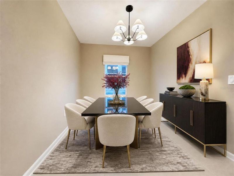 Furnished interior view inside a new home in , Groveland (Image 16).